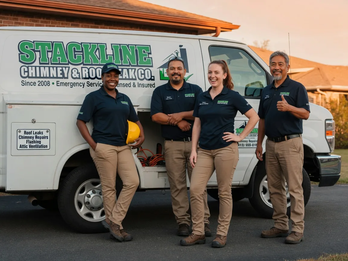Chimney flashing repair company in Sheldon, WI